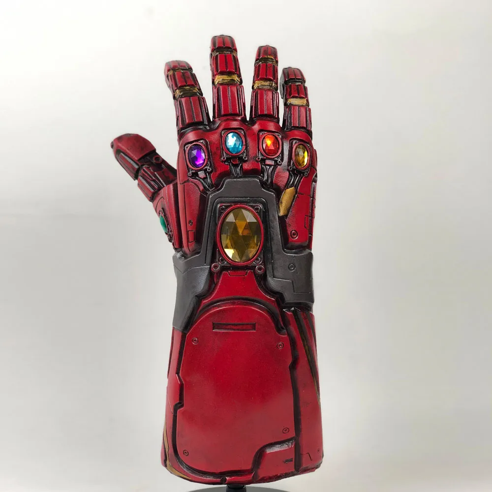 

Marvel Ironman Gauntlet Model Anime Figures Iron Man Hulk Thanos Infinity Gauntlet Gloves Action Toys Model Figurine Doll Figma