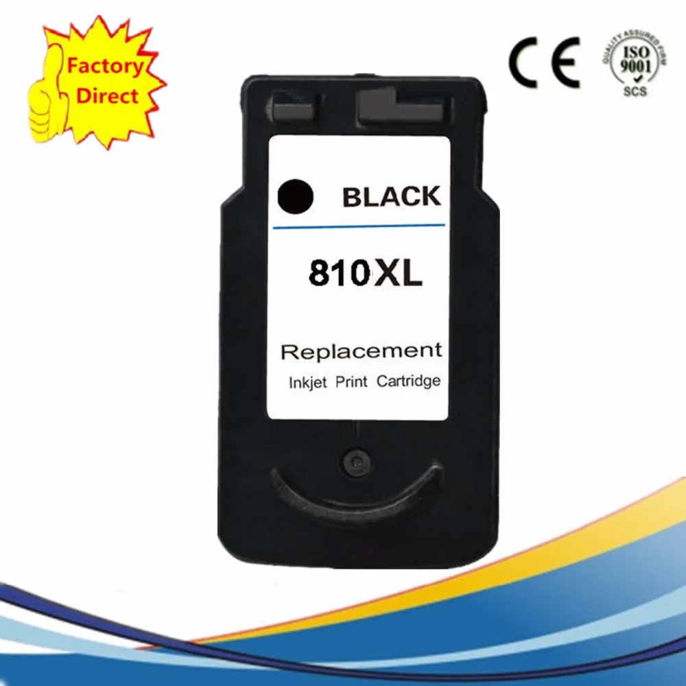 1 Pk PG 810 XL PG810 чернильные картриджи восстановленные Pixma MX338 MX347 MX357 MX366 MX426 MP237 MX416 IP 2770