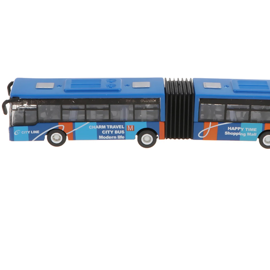 Электрическая игрушка 18 см модель автомобиля 1/64 автобус Diecasts игрушки из