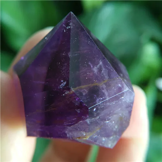 Кристаллы аметиста точечные камни Кристаллы Камень Islande Wicca Piedras минеральное сырье Cuarzo Коронная Чакра Кварц для лечения 40 г