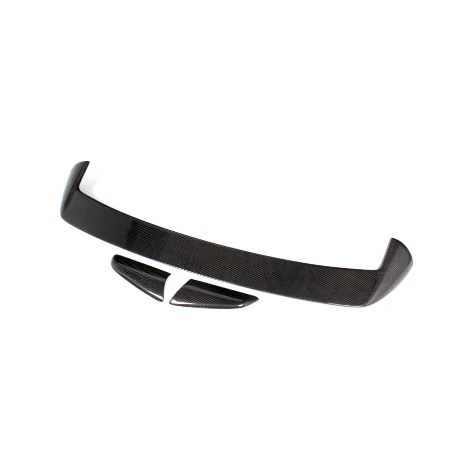 3 шт./компл. Автомобильный задний спойлер из углеродного волокна на крышу бампер