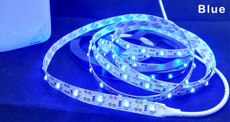 Светодиодная лента 1 м 2 usb ha condotto la luce di striscia 5 в 3528 smd rgb caldo/bianco freddo flessibile tv sfondo