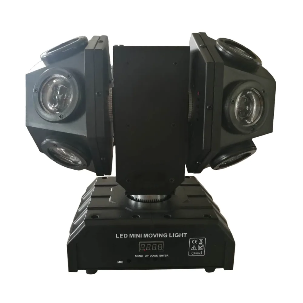 2018 новейший мини LED 12x10 Вт RGBW с движущейся головкой Светодиодный луч двойными