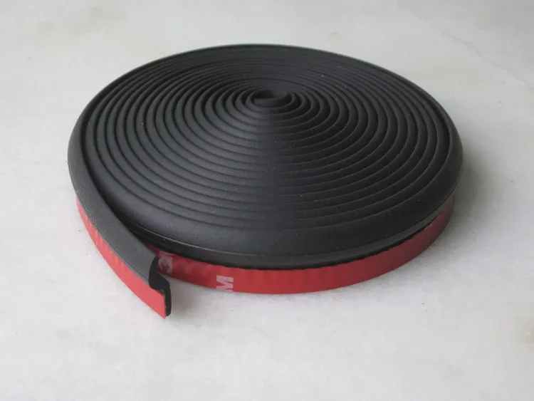 3 м Z Тип клейкая Автомобильная резиновая уплотнительная звукоизоляция Дверь