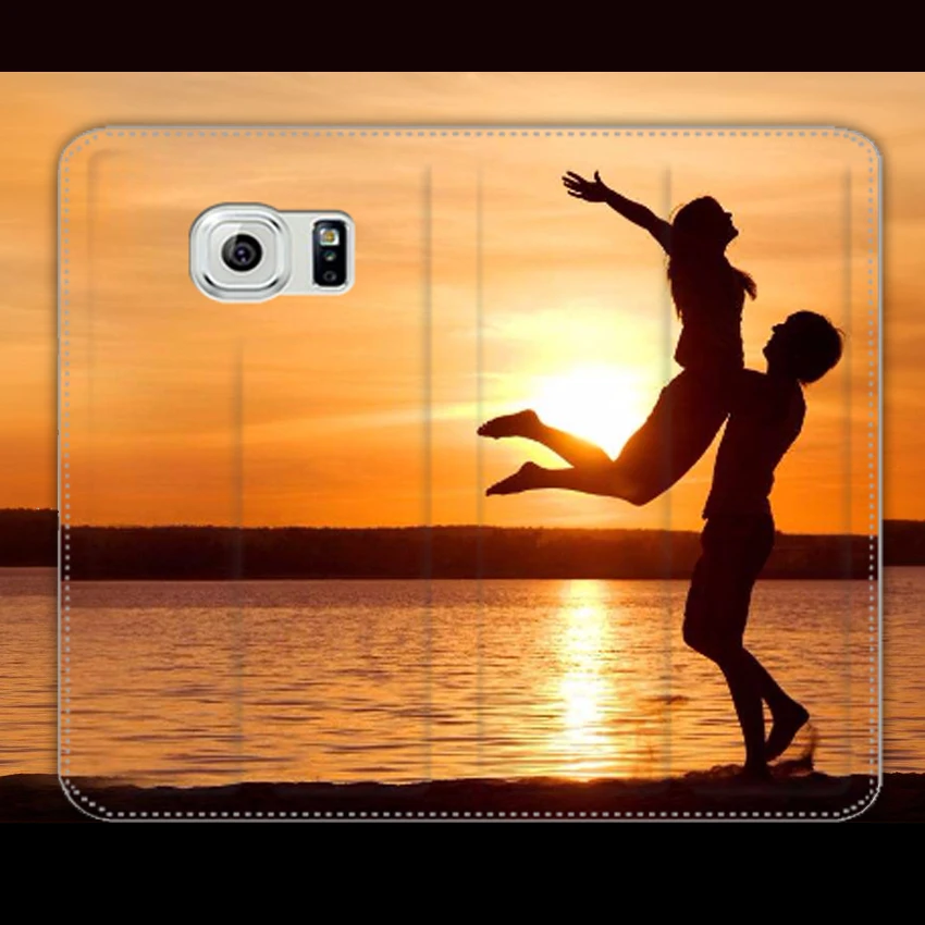 LPWZHMG заказной DIY печать фото жесткий пластиковый флип чехол для Samsung Galaxy S6 S7 edge S8 Plus