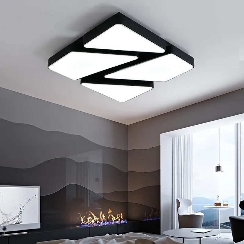 Современные креативные акриловые светодиодные потолочные светильники Horsten для