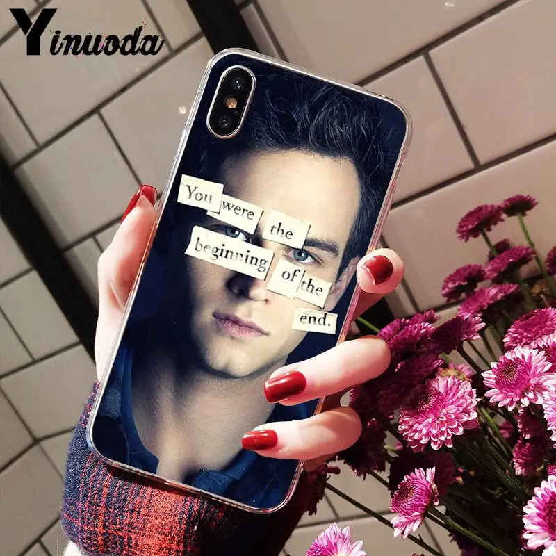 11pro MAX 13 причины почему Новинка чехол для телефона Fundas iPhone 5 5Sx 6 7 7plus 8 8Plus X XS