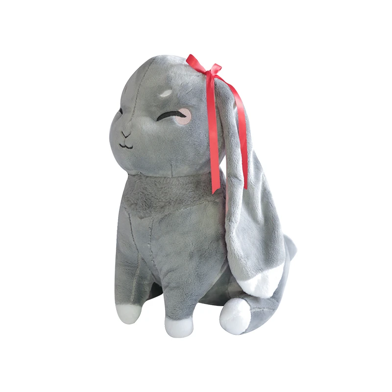 1 шт. Grandmaster of Demonic Cultivation Wangji Wuxian кролик плюшевые игрушки прекрасный аниме чучела кролик кукла детские игрушки подарок на день рождения