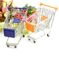 small simulation shopping cart stainless steel mini kitchen creative children play house toys