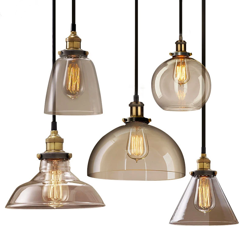 Винтажный подвесной светильник в американском стиле освещение для гостиной