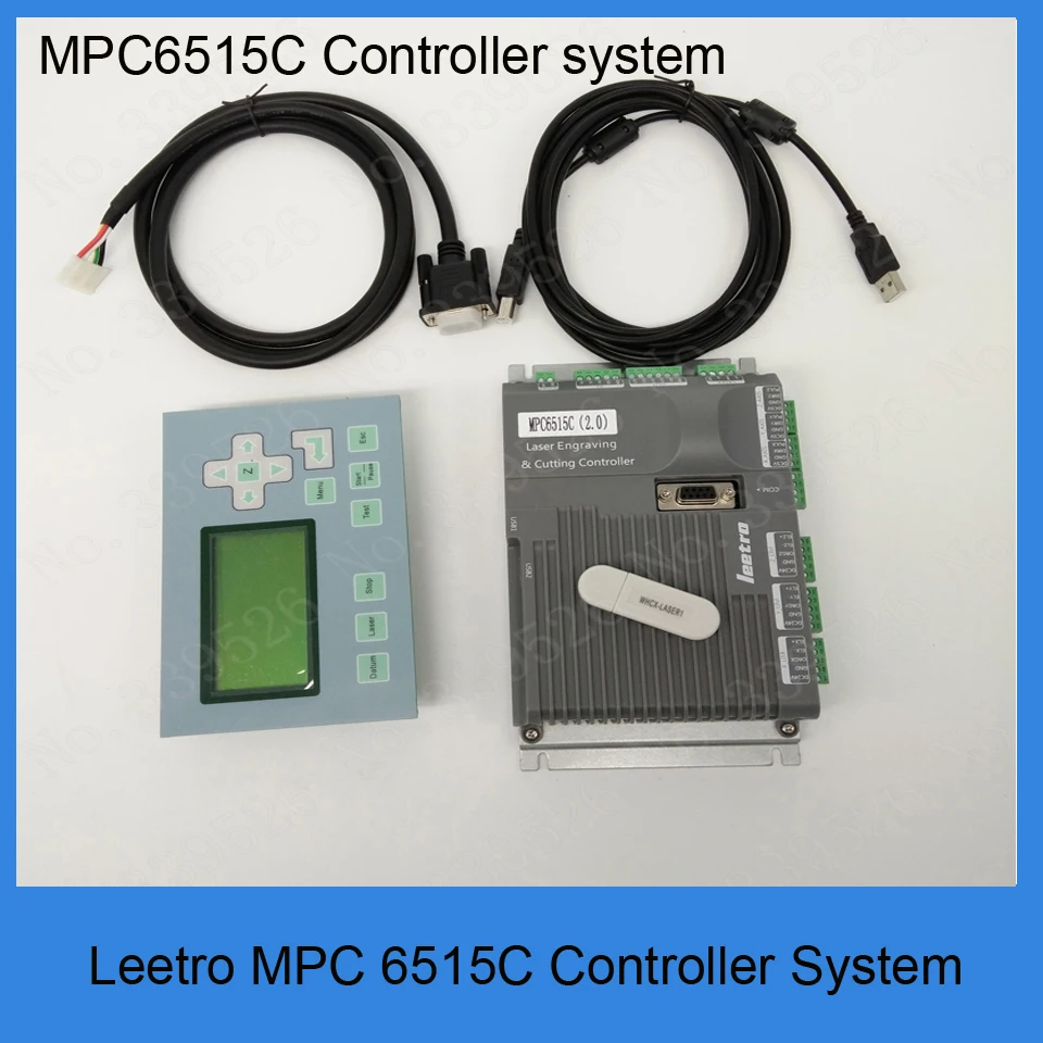 Контроллер лазерной DSP Leetro MPC6515C 3 осевой motionfor CO2 машина для резки замена старого