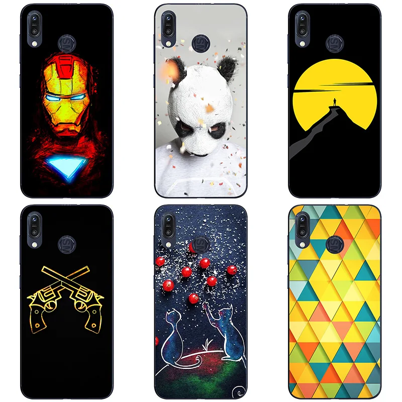 For Asus Zenfone Max M1 ZB555KL Case Hard Plastic Back Cover Cases Painting Abstract Coque Patterned Shell Skin |