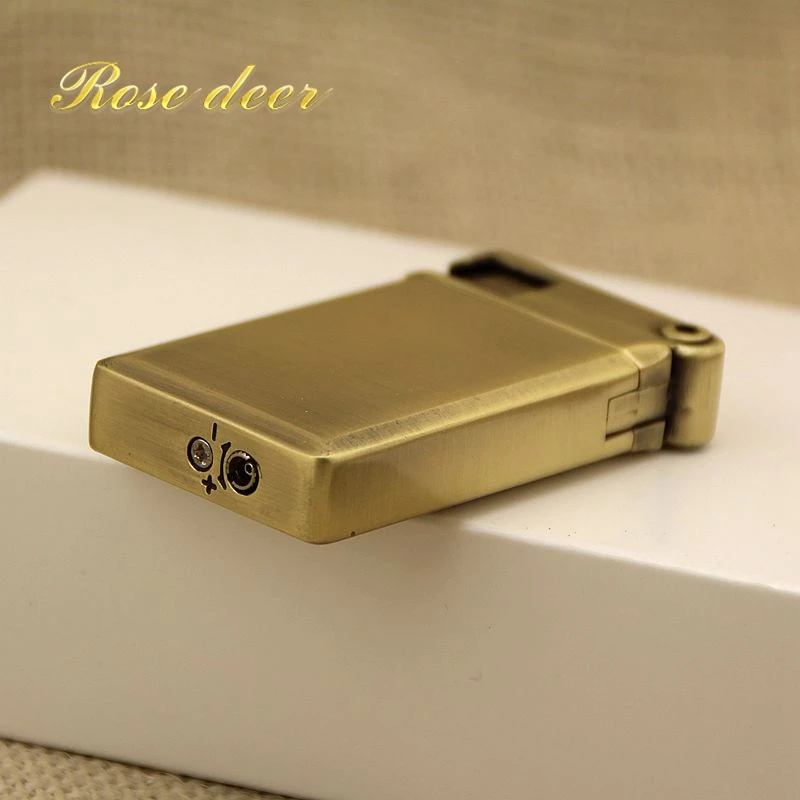 Роскошная компактная струйная Бутановая Зажигалка бензиновая зажигалка с