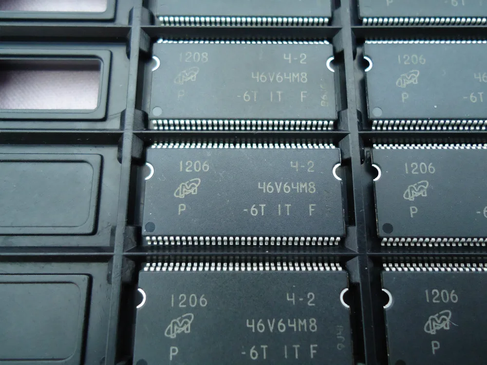 Оригинальный микрона TSSOP 66 46V64M8 6T памяти IC для автомобиля радио Ремонт частей|ic