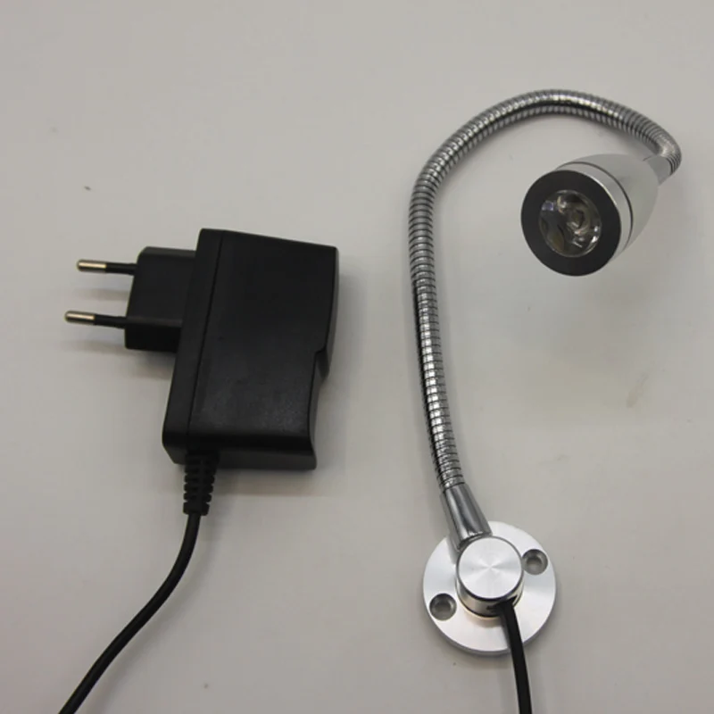 AC85-265V/12 V/24 V 2W над головой светодиодный настенный светильник для кровати с вилкой