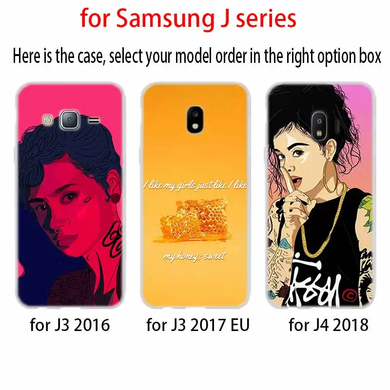Kehlani case Cover TPU Silicone Coque For Samsung Galaxy J6 J8 J3 J5 J7 J4 J2 J1 Plus 2018 2016 2017 EU Prime Ace | Мобильные