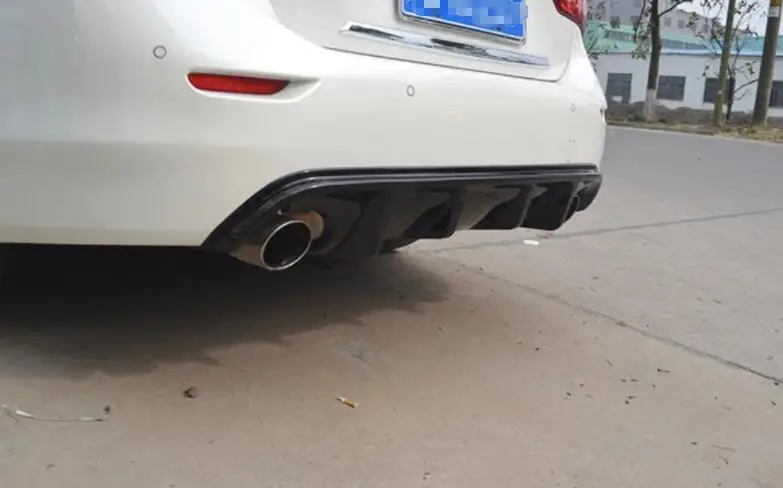 Для Infiniti Q50 ABS задний бампер диффузор защитные бамперы для- Q50 тела набор бампер задний спойлер