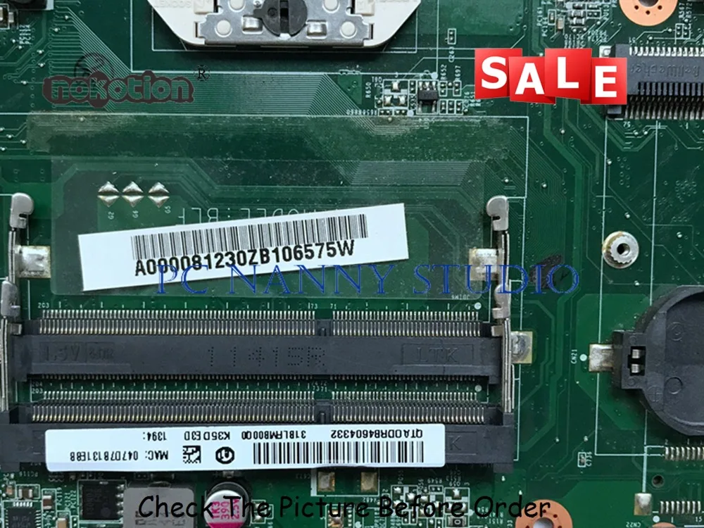 Материнская плата PANANNY A000081230 DA0BLFMB6E0 для ноутбука Toshiba Satellite L750D L755D