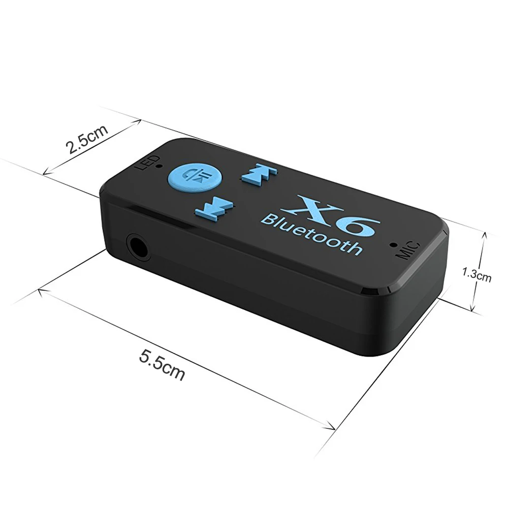 Автомобиль Беспроводной Handsfree 4 1 + EDR Bluetooth Music Receiver Поддержка TF карты