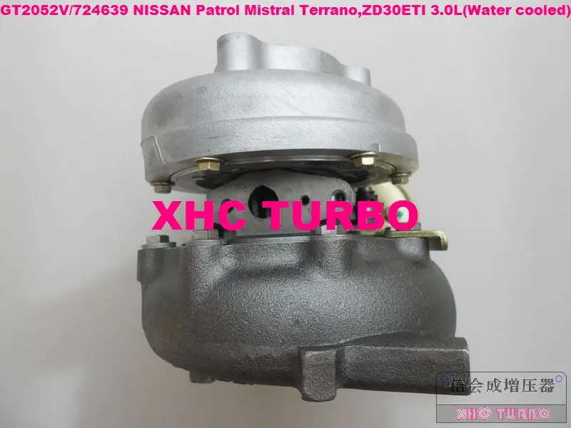 Новый турбокомпрессор GT2052V 724639-5006s 705954 для NISSAN Mistral Patrol Terrano ZD30DTI/ETI 3.0L 160HP (вода +