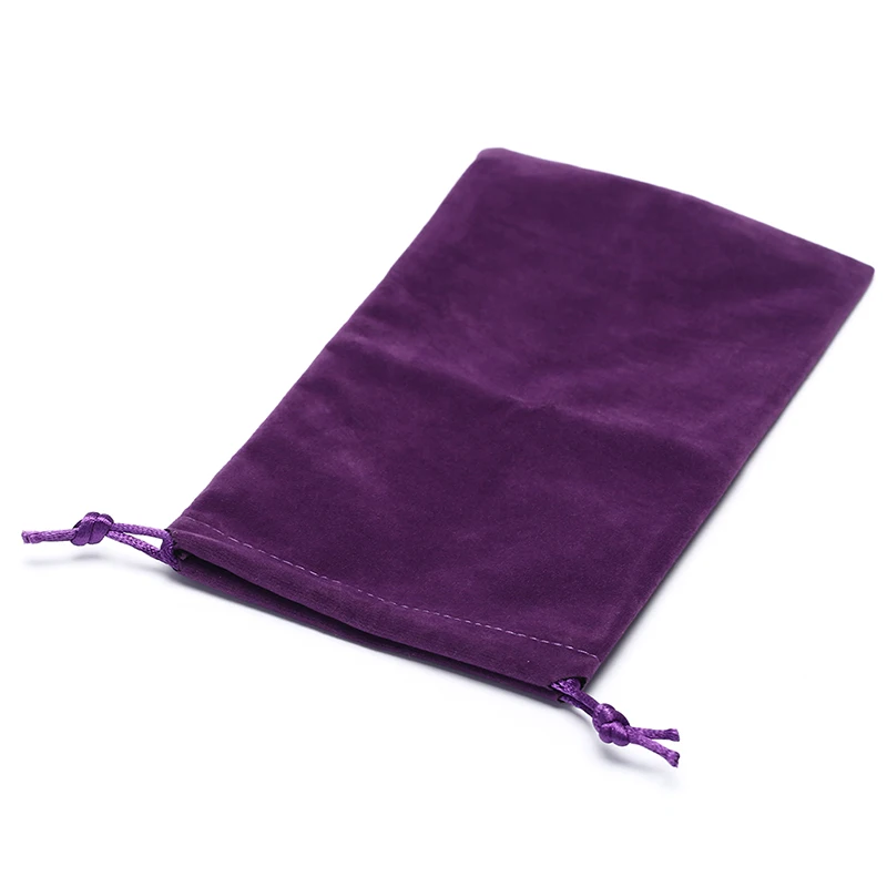 1pc Velvet Tarot Card Set Storage Bag Emergency Tool Six-Pointed Star Pattern Pocket For Boardgame Playing card Poker Magic | Спорт и