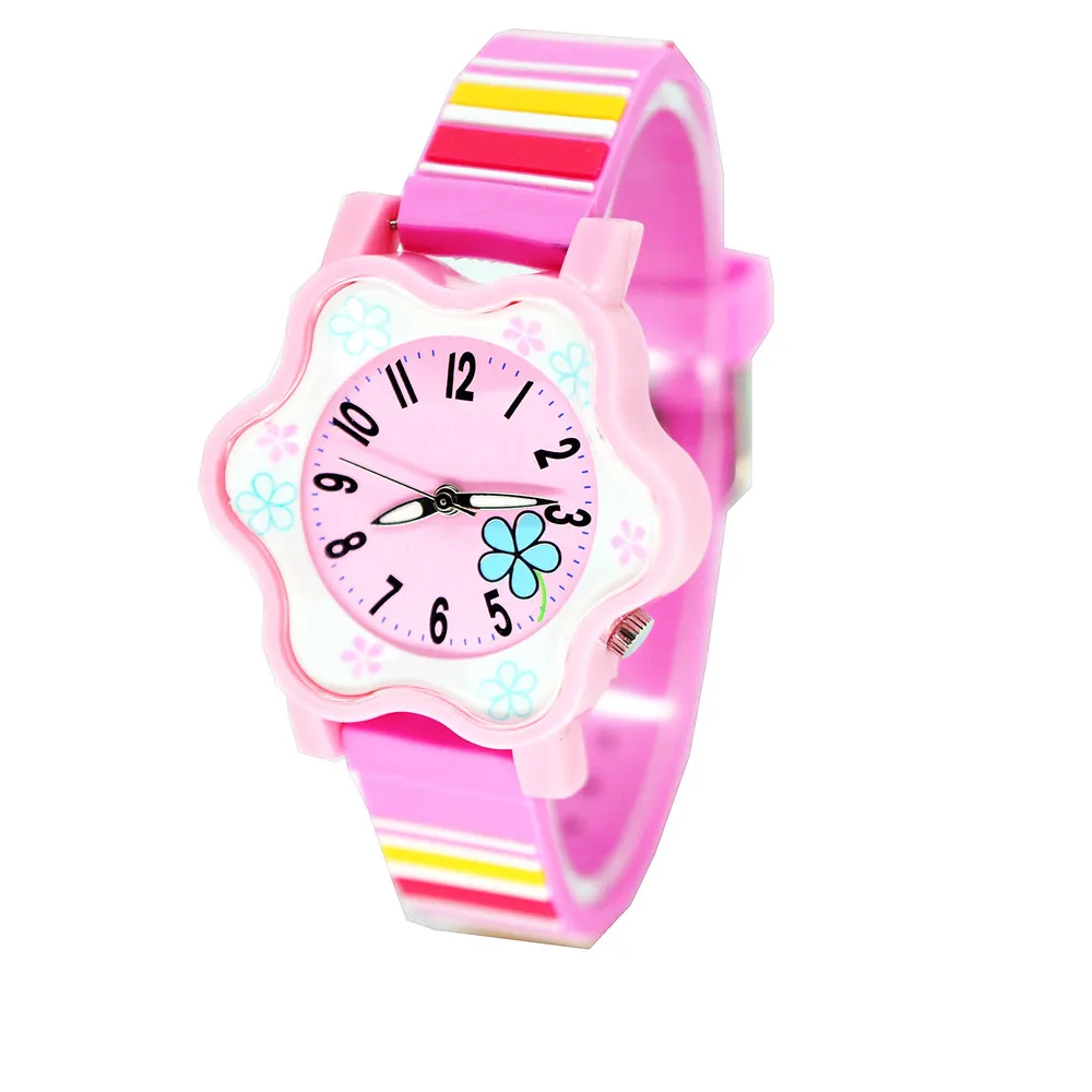 Новинка стильные женские водонепроницаемые часы с цветочным дизайном | Наручные