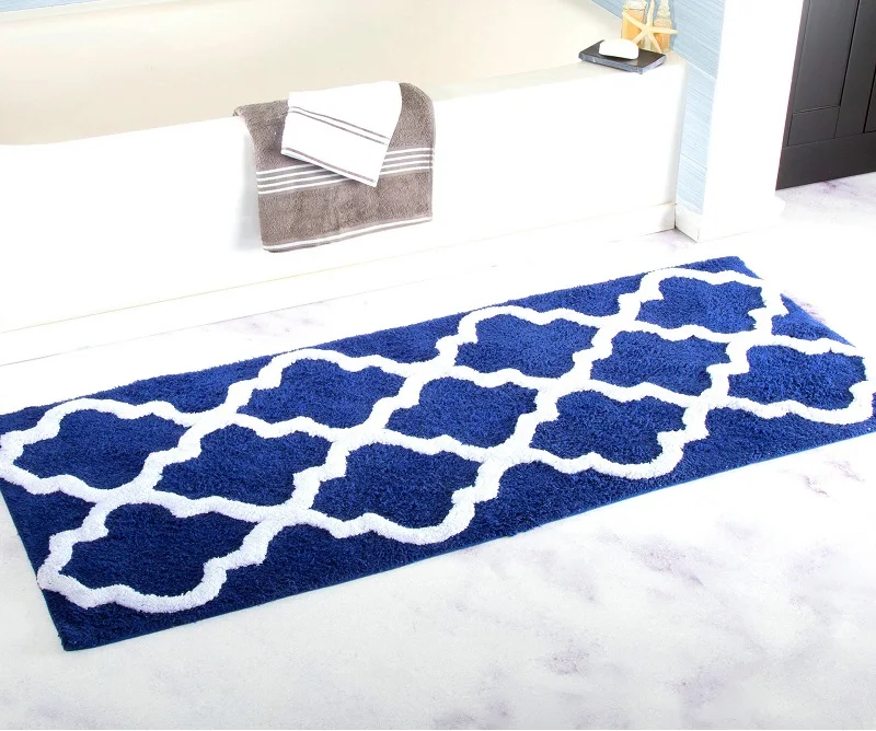 45*120 см длинный геометрический цветочный микрофибра ванная комната Ванна для