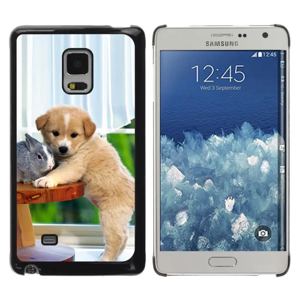 Snap On Hard PC Back Shell Case For Samsung Galaxy Mega 5.8 9150 9152-Labrador Retriever Dog Puppy Rabbit(9150-3005734) |