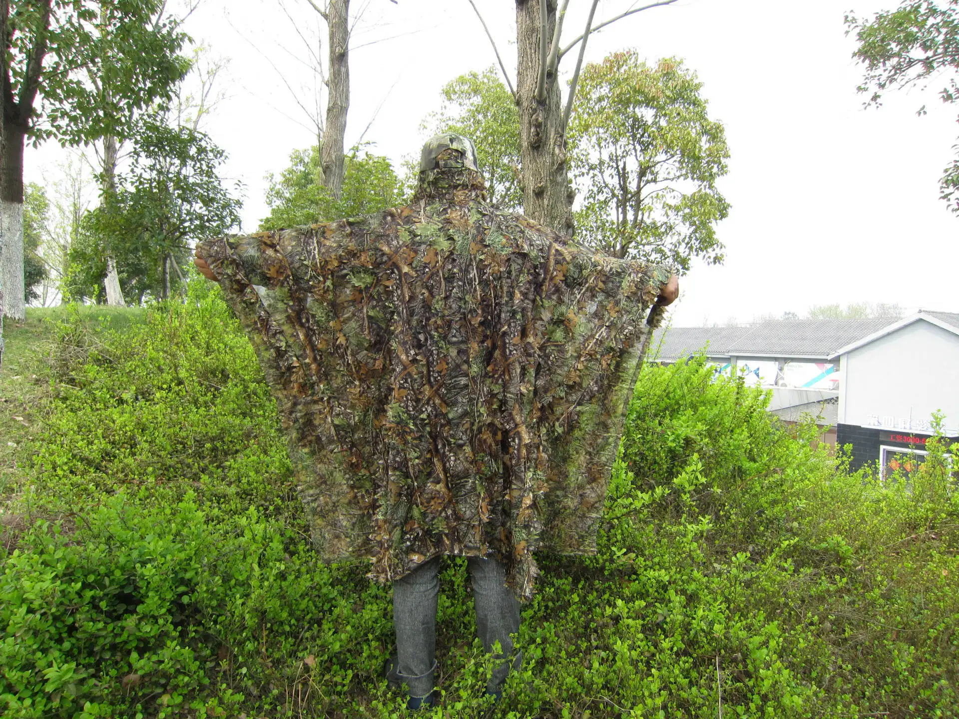 Охотничий костюм Outlife военный тактический Костюм Ghillie камуфляжная накидка пончо