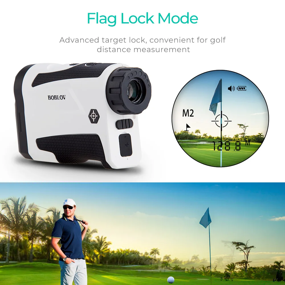 LF600G Laser Distance Meter Telescope Golfing Rangefinder Binocular 6X Magnification Handheld Monocular Hunting Range | Спорт и