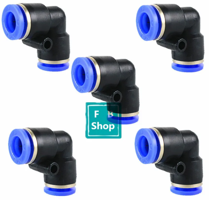 

5 шт. высококачественный пневматический Вставной соединитель для пневматического/водяного шланга и трубки для авиакомпании 5 шт. одного раз...