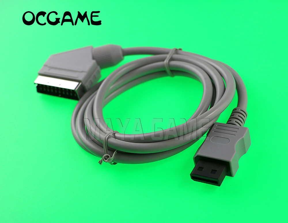 OCGAME 1 8 м в длину для консолей Wii U WII PAL RGB SCART cable Video HD AV HDTV свинцовый шнур