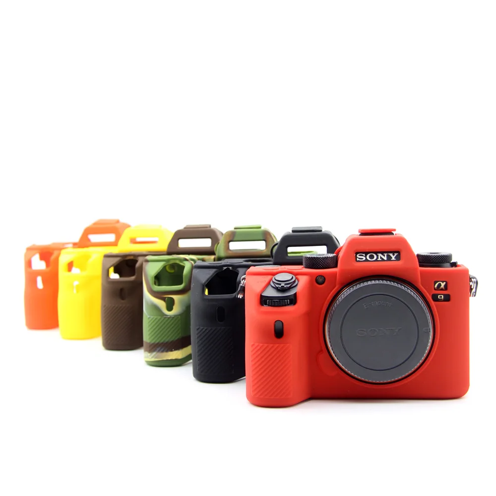Новый мягкий силиконовый чехол для камеры Sony A9 A7 III A7III A7R3 A7Mark 3 резиновый защитный