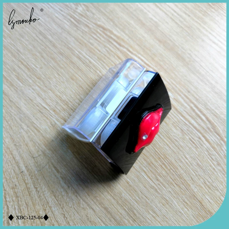 Женский чехол с зеркалом Lymouko модный сексуальный красными губами и стразами
