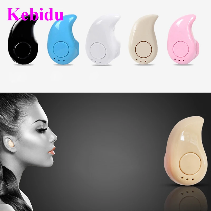 Kebidu Mini S530 Спортивные Повседневные наушники вкладыши Bluetooth 4 0 для телефона