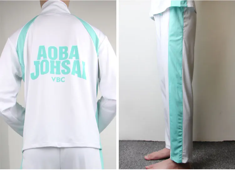 Haikyuu! Aoba джохсай старшеклассный мяч команда Sprotswear Косплей Костюм Oikawa Tooru школьная форма куртка и брюки