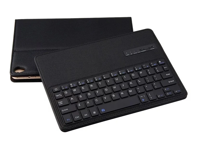 

New 2018 Wireless Bluetooth Keyboard +PU Leather Cover Protective Case For 2017 2018 New iPad 9.7/ Air 1/ Air 2 /Pro 9.7 Case