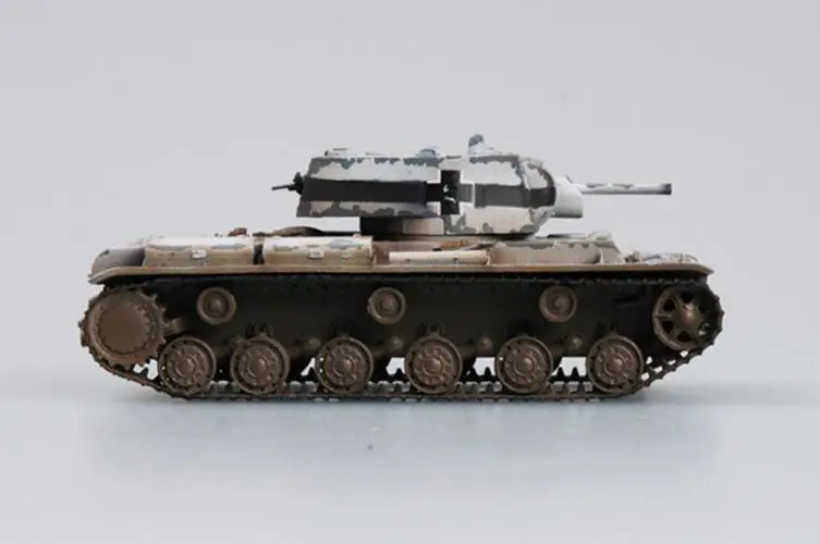 KV 1 редкий немецкий захватывающий советский тяжелый снежный камуфляж танк 1: 72