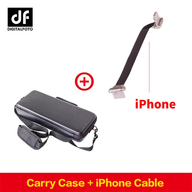 Zhiyun smooth 4 Основные аксессуары PU водонепроницаемый чехол для переноски Портативная сумка и зарядный кабель для iphone samsung micro USB Android - Цвет: 6