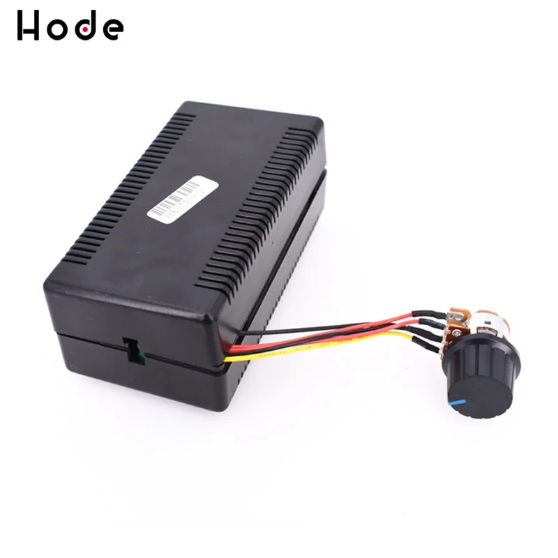DC 12V 24V 48V 2000W макс 10 с алюминиевой крышкой 50В 40A контроллер скорости двигателя