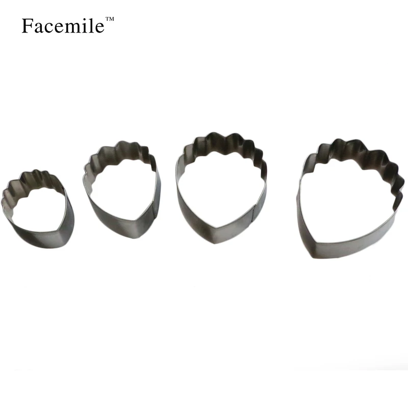 Травяные пионы из нержавеющей стали режущие инструменты для печенья украшения