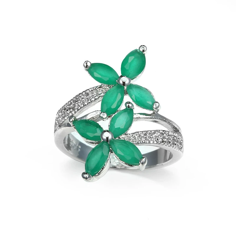 Горячая Распродажа модные роскошные женские ювелирные изделия для помолвки