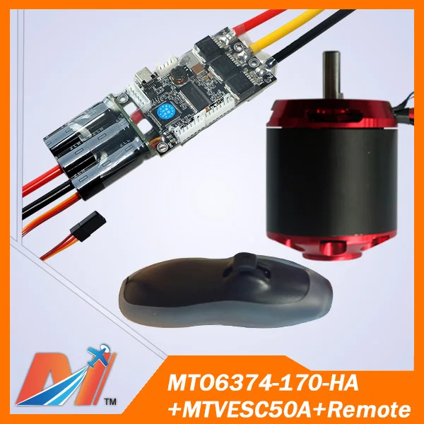 Maytech bldc outrunner 6374 190KV мотор и Пенни борд скейтборды SuperEsc на основе vesc удаленных