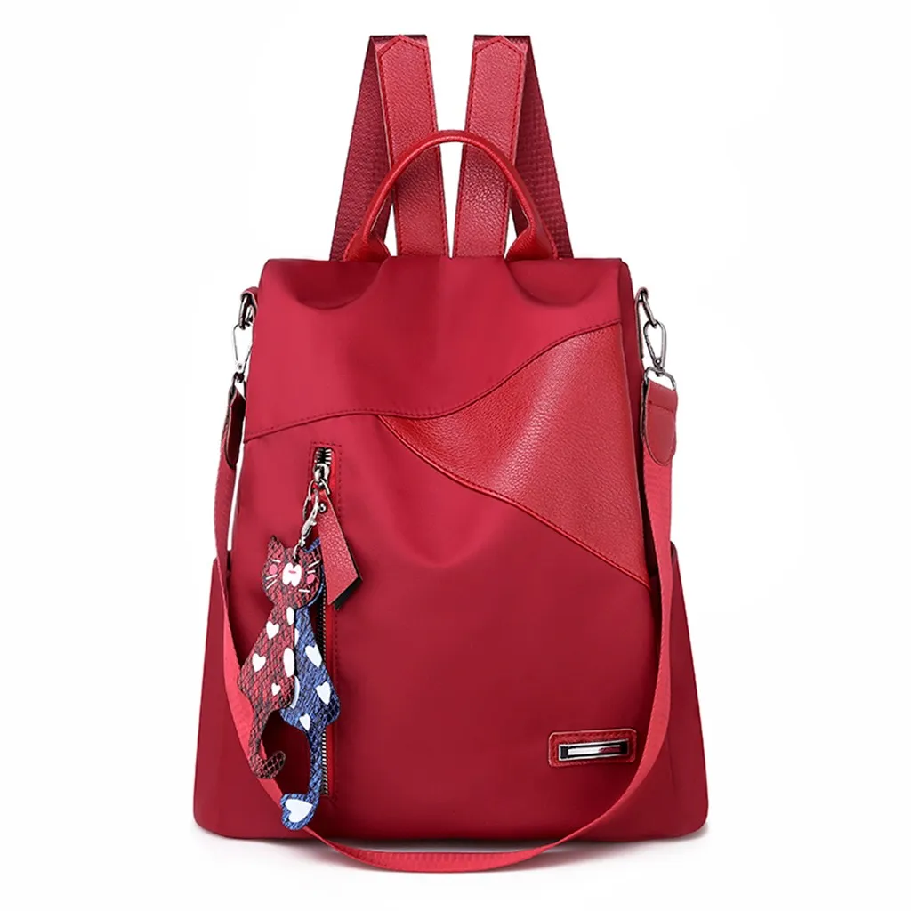 #20 женские рюкзаки сумка модная Оксфорд женский рюкзак с защитой от кражи