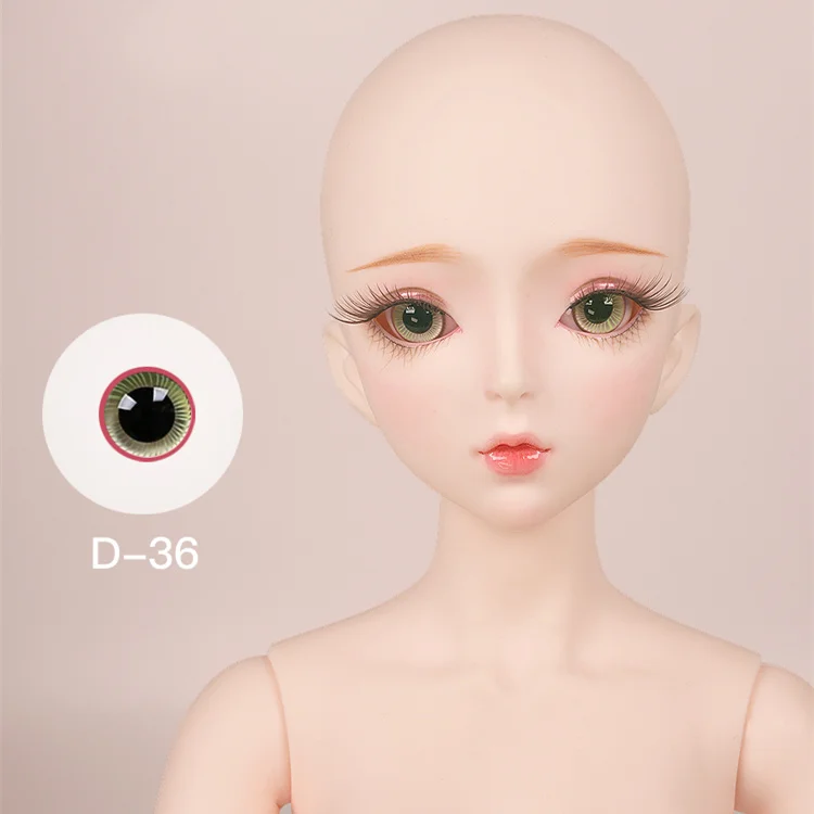 Fortune Days 1/3 BJD SD кукла 14 мм цветные стеклянные глаза reborn девушки глаза высокое качество аксессуары игрушки