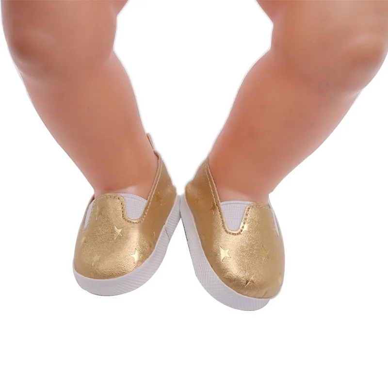 Туфли кукольные для новорожденных 43 см из ПУ кожи 18 дюймов|Куклы| |