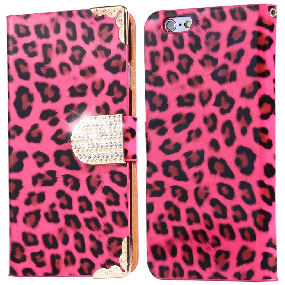 Чехол для телефона с леопардовым принтом KISSCASE Card Solt iPhone 7 8 6 6S Plus 5 5S SE
