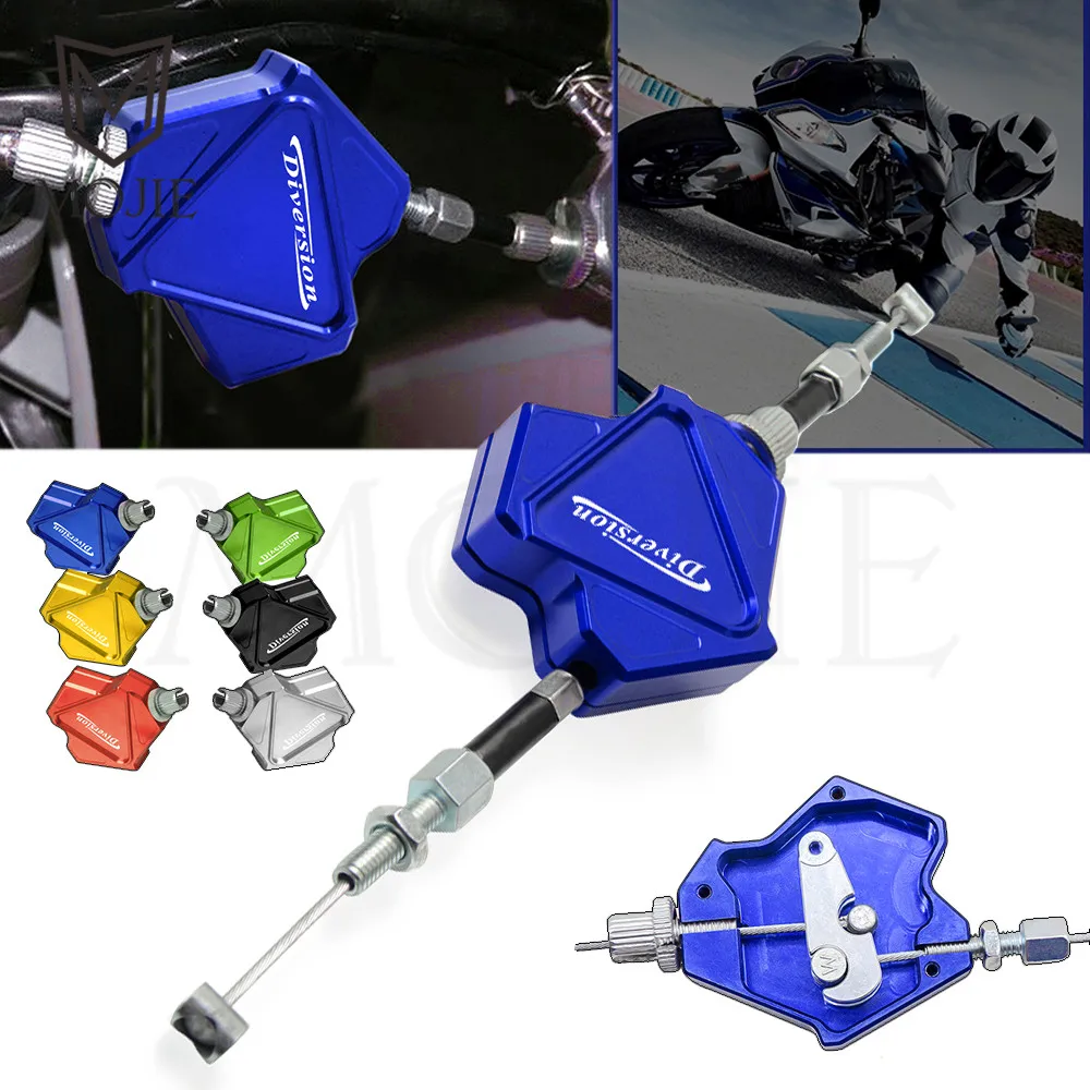 Мотоцикл CNC трюк рычаг сцепления легко тянуть кабель системы для Yamaha XJ6 XJ 6 DIVERSION 2009