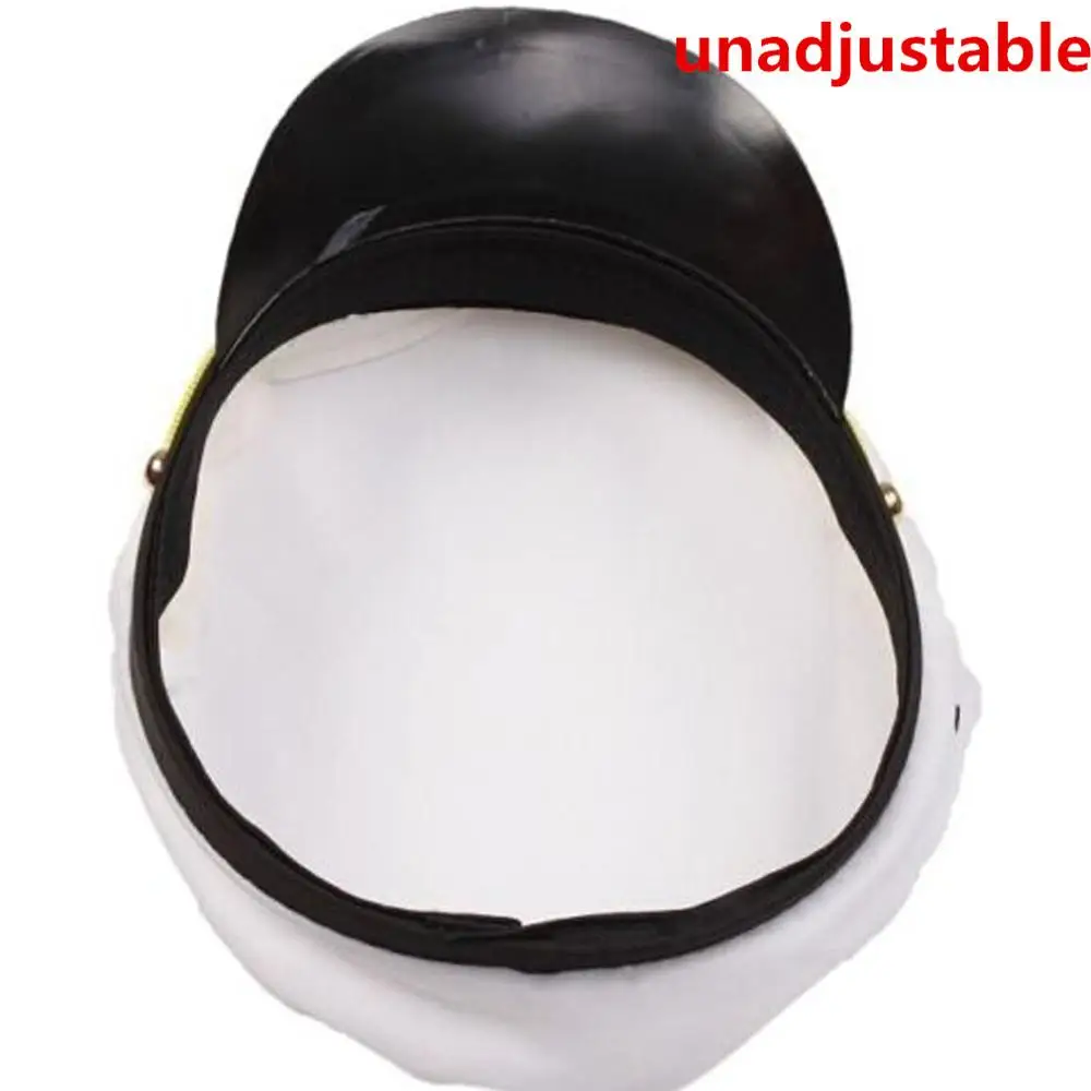 Unadjustable Винтажный белый шкипер моряки темно-синяя кепка для лодок военная шляпа для яхты Кепка Для Взрослых нарядное платье унисекс костюм - Цвет: Unadjustable