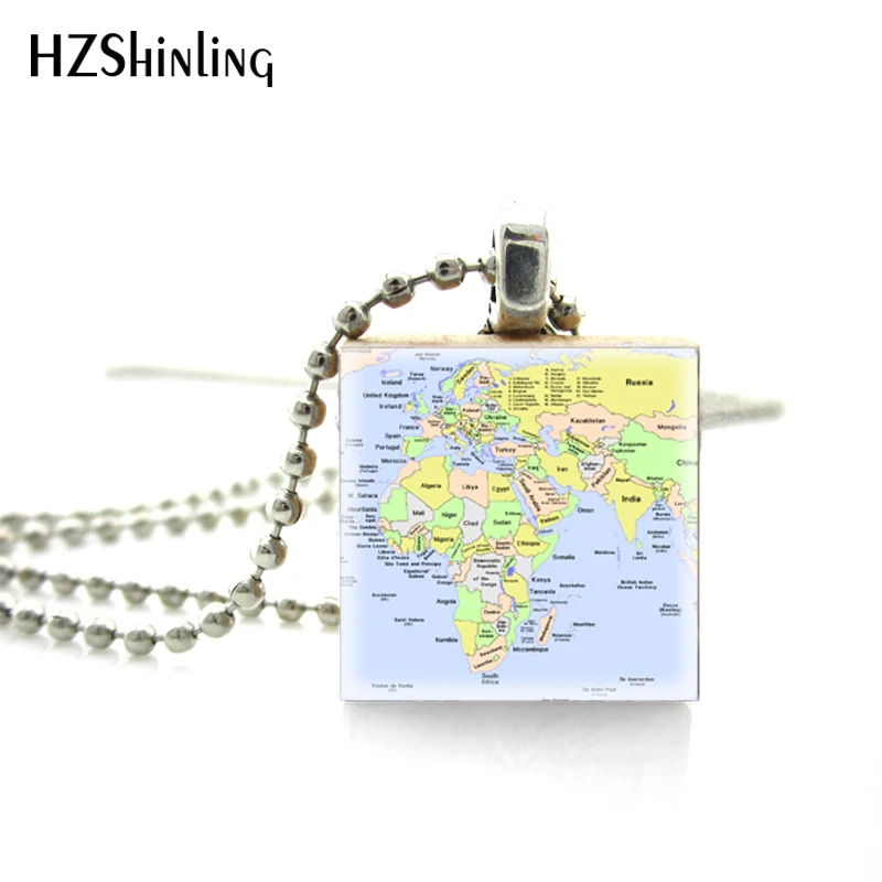 Новое поступление модные Карты по всему миру деревянный Scrabble Плитки Jewelry пустошь Карты фотографии игры эрудит плитка ювелирные изделия
